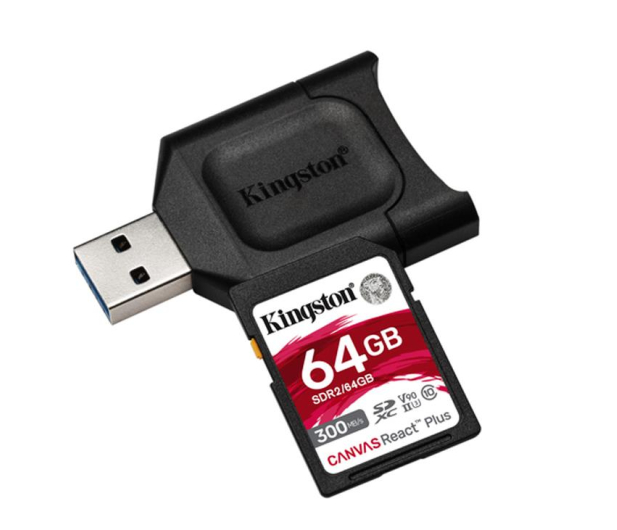 Kingston 64GB Canvas React Plus 300MB/260MB/s - 550462 - zdjęcie 2